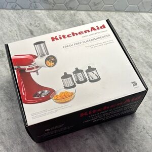 KitchenAid Red Slicer/Shredder Attachment
